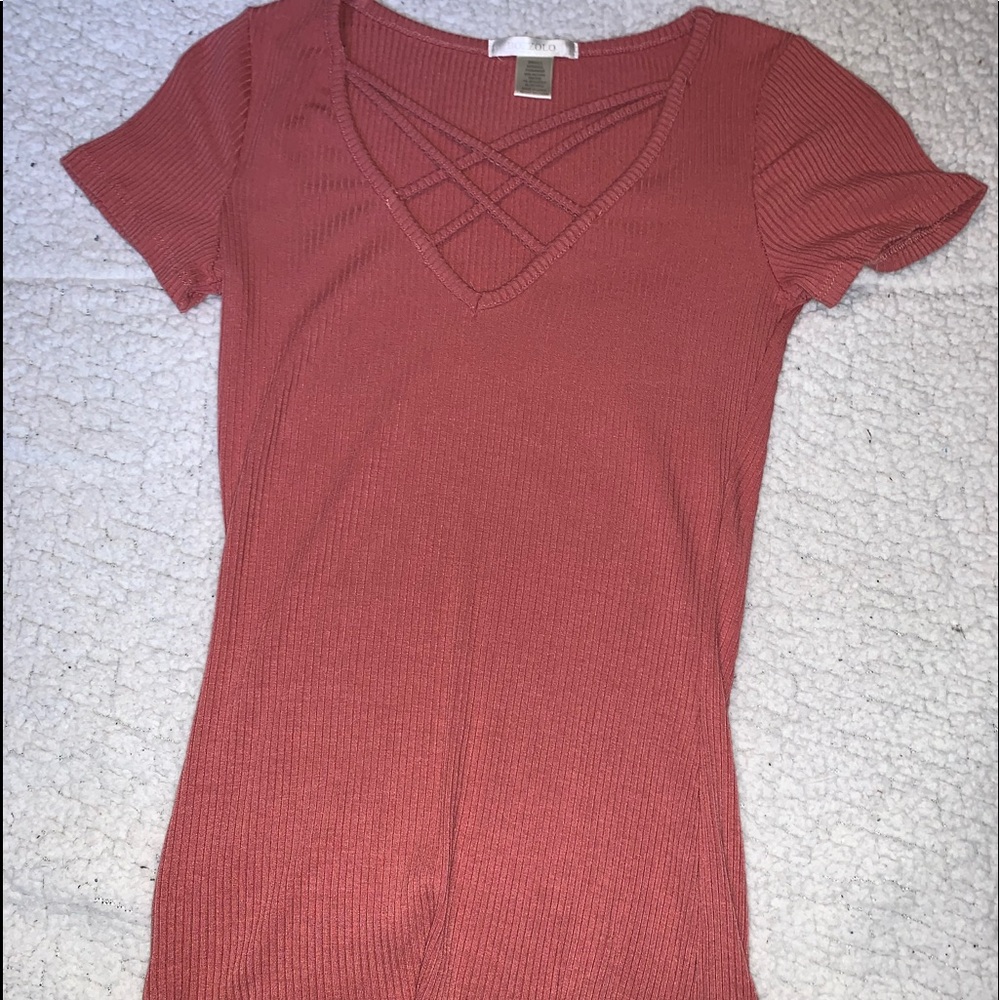 Strappy shirt